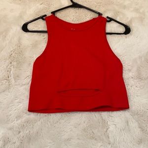 Cropped tank
